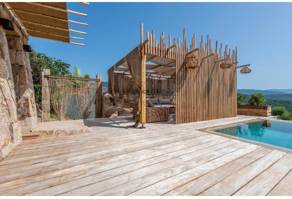 Nouveaute! Magnifique Villa A 2 Minutes Des Plus Belles Plages De La Rive Sud Porticcio  Ngoại thất bức ảnh